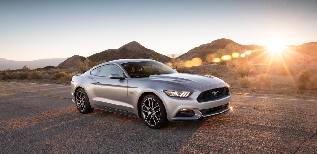 The 2015 Ford Mustang. The 2015 Ford Mustang.